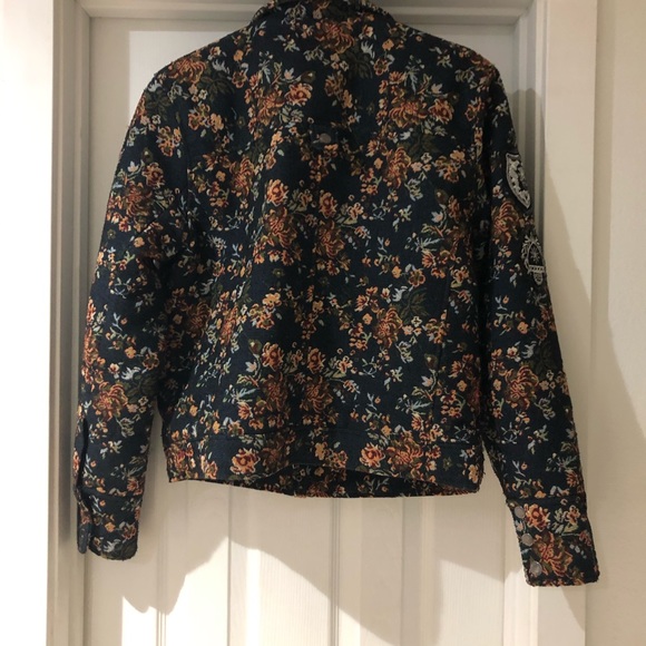 Blank NYC floral bomber jacket - Picture 4 of 4